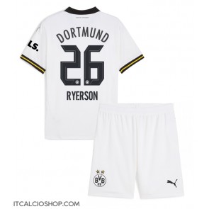Borussia Dortmund Julian Ryerson #26 Terza Maglia Bambino 2024-25 Manica Corta (+ Pantaloni corti)